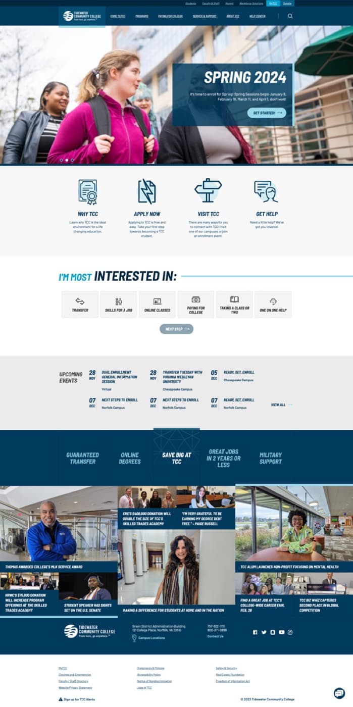 Tidewater Community College: Virginia Community College System